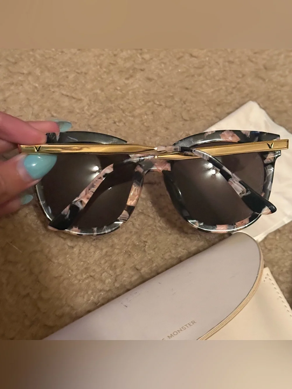 Gentle Monster Cuba 55mm Sunglasses in Pink/Black